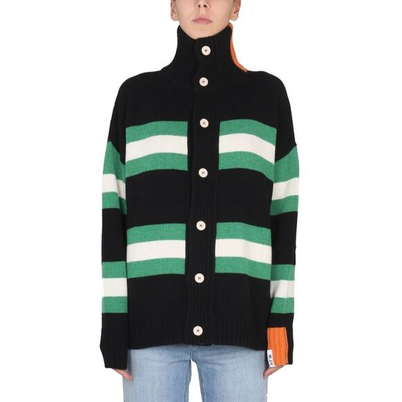 Right For Unisex Turtleneck Cardigan